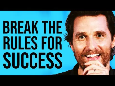 Matthew McConaughey Shares his Trick for Getting What You Want